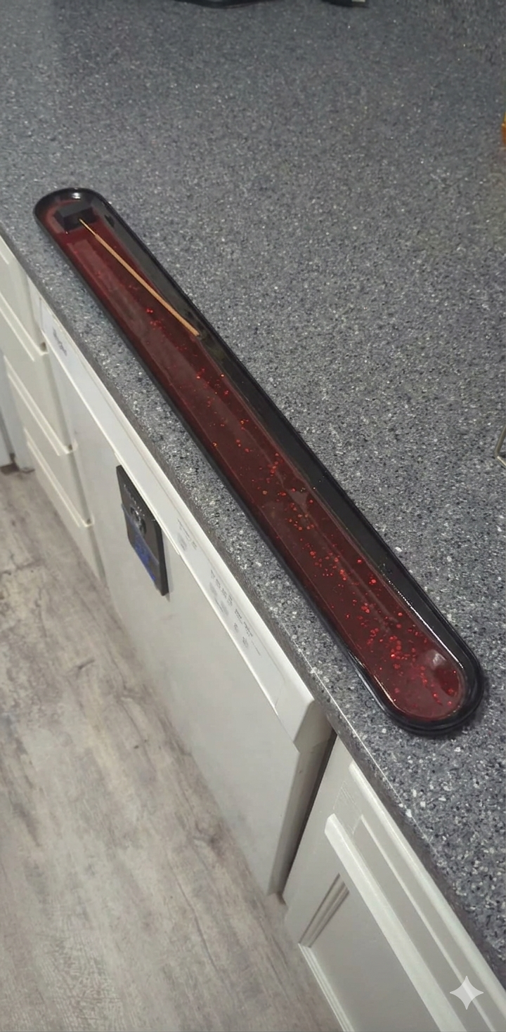 Long custom accent piece produced for a customer